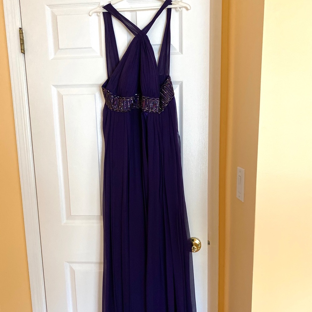 Marc Bouwer Former Gown with Slit